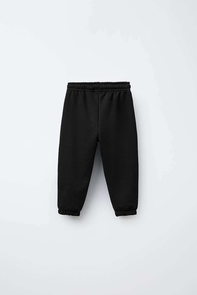BASIC TEXT JOGGER PANTS
