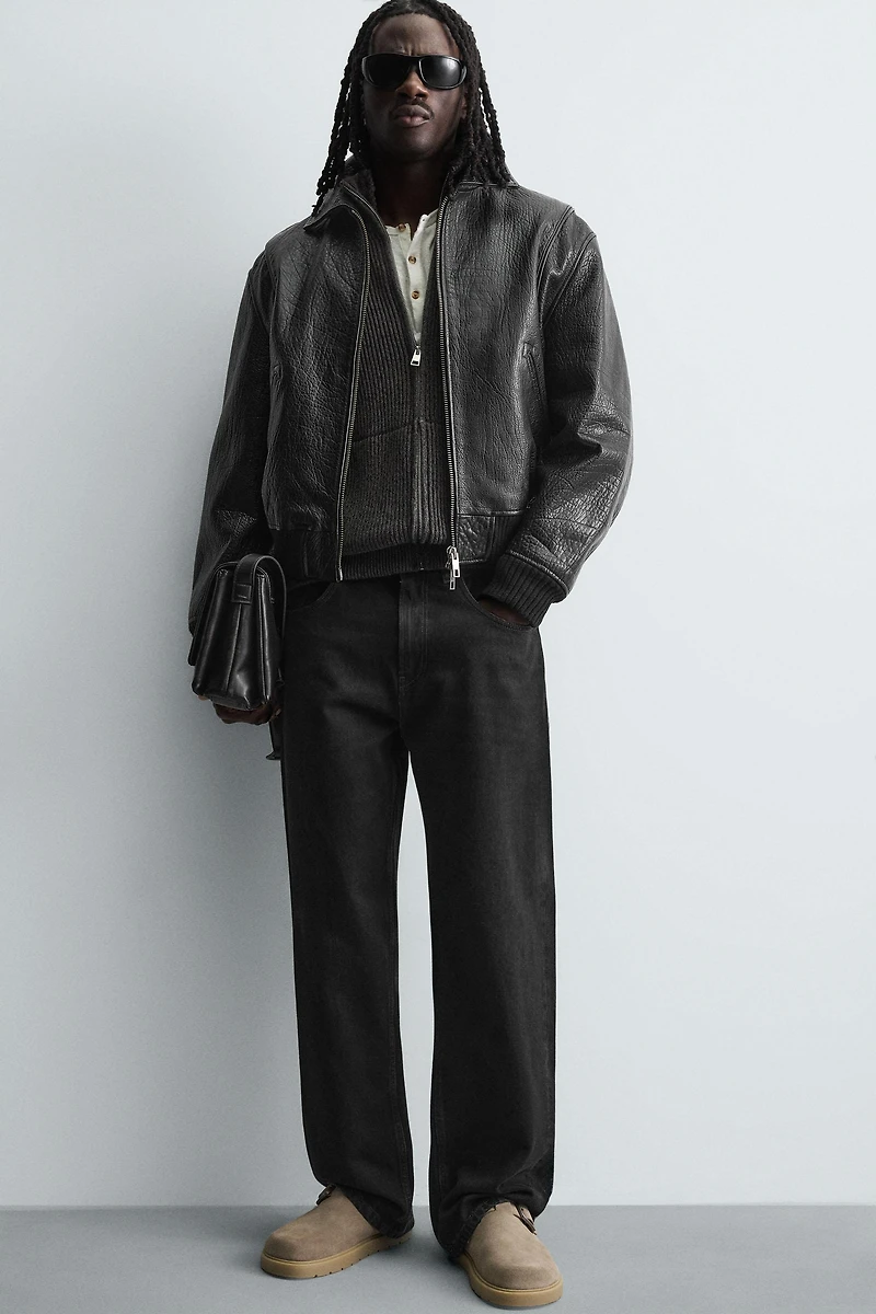 SABOTS EN CUIR À BOUCLE