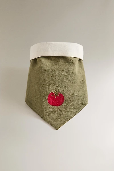 BANDANA RÉVERSIBLE TOMATE POUR ANIMAUX