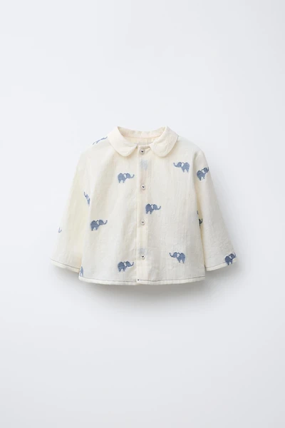 ELEPHANT JACQUARD SHIRT