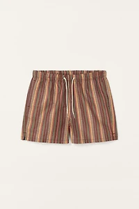 STRIPED MID-LENGTH LIMITED EDITION SWIMSUIT
