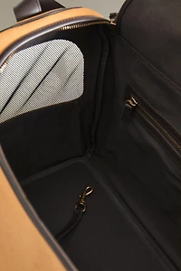 LEATHER PET CARRIER