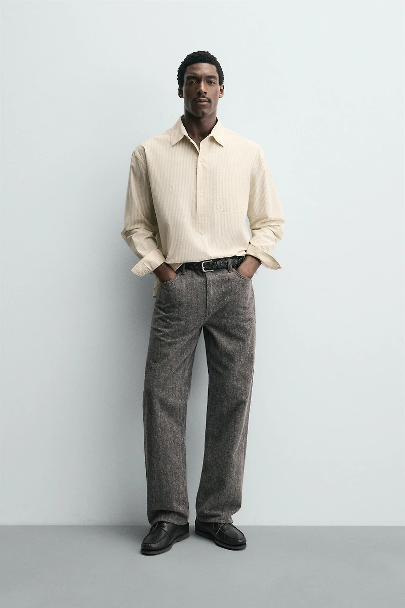 CHEMISE POLO À CARREAUX