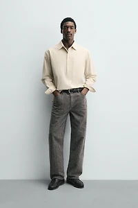 CHEMISE POLO À CARREAUX