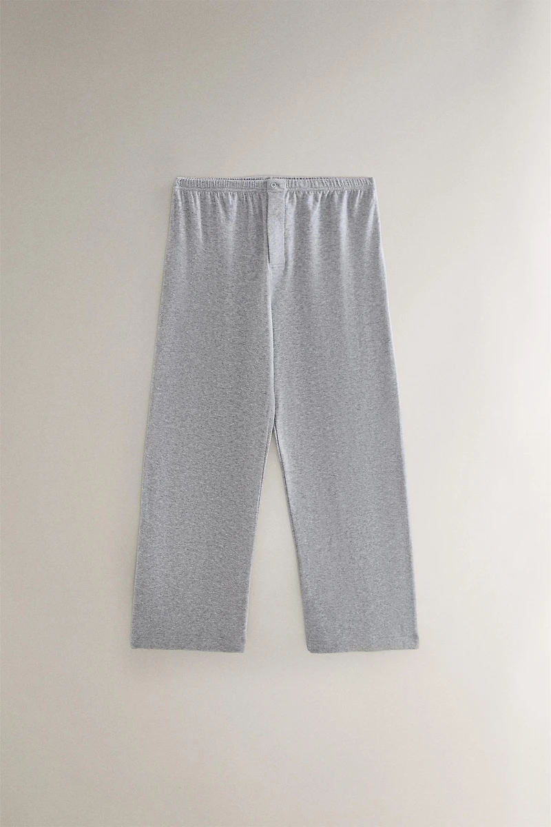 PANTALON LONG EN COTON