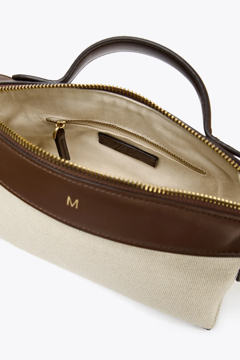 OBLONG CANVAS CITY BAG
