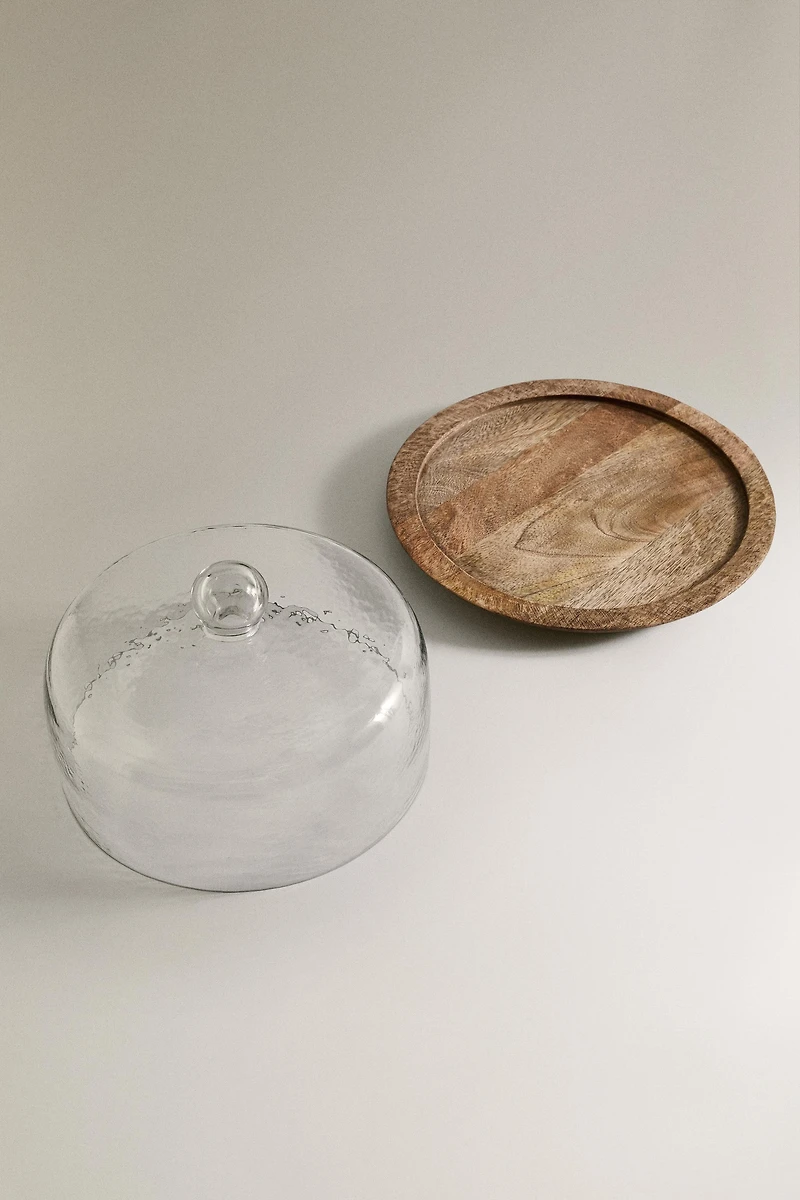 HAMMERED CAKE DISH