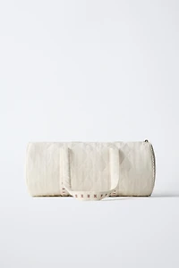 EMBROIDERED BOWLING BAG