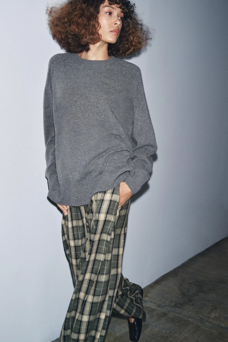 100% WOOL OVERSIZED JUMPER