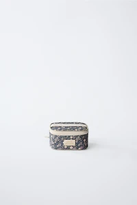FLORAL TOILETRY BAG
