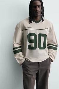 T-SHIRT IMPRIMÉ FOOTBALL AMÉRICAIN