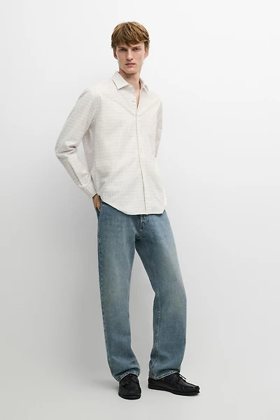 100% Cotton Regular Fit Check Shirt
