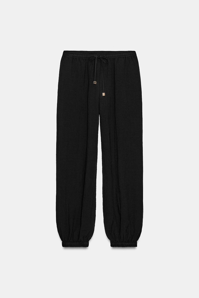 ELASTIC WAISTBAND PANTS