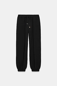 ELASTIC WAISTBAND PANTS