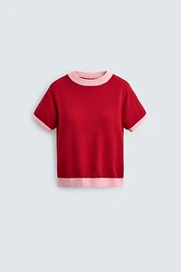 100% CASHMERE KNIT TOP HARRY LAMBERT FOR ZARA X DISNEY