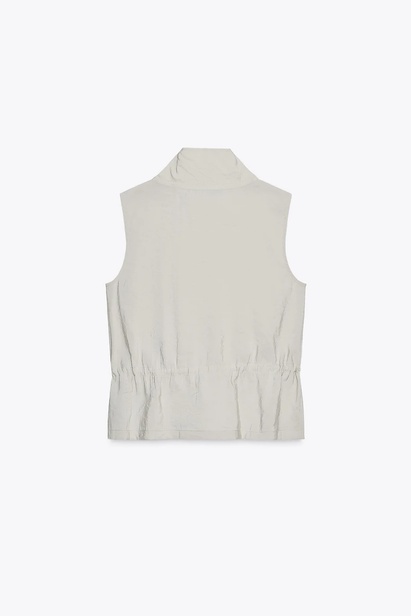 GILET FLUIDE AJUSTABLE