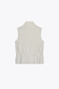 GILET FLUIDE AJUSTABLE