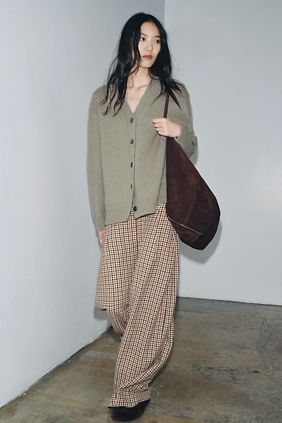 GILET 100 % LAINE COL EN V