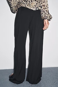 ZW COLLECTION FLOWY PANTS WITH DARTS