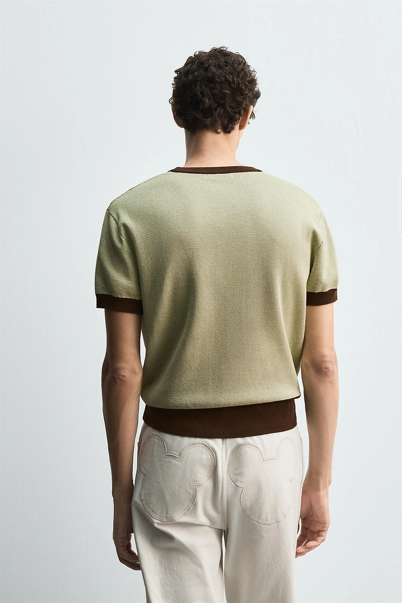 MICKEY MOUSE KNIT T-SHIRT HARRY LAMBERT FOR ZARA X DISNEY