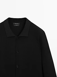 100% cotton knit cardigan