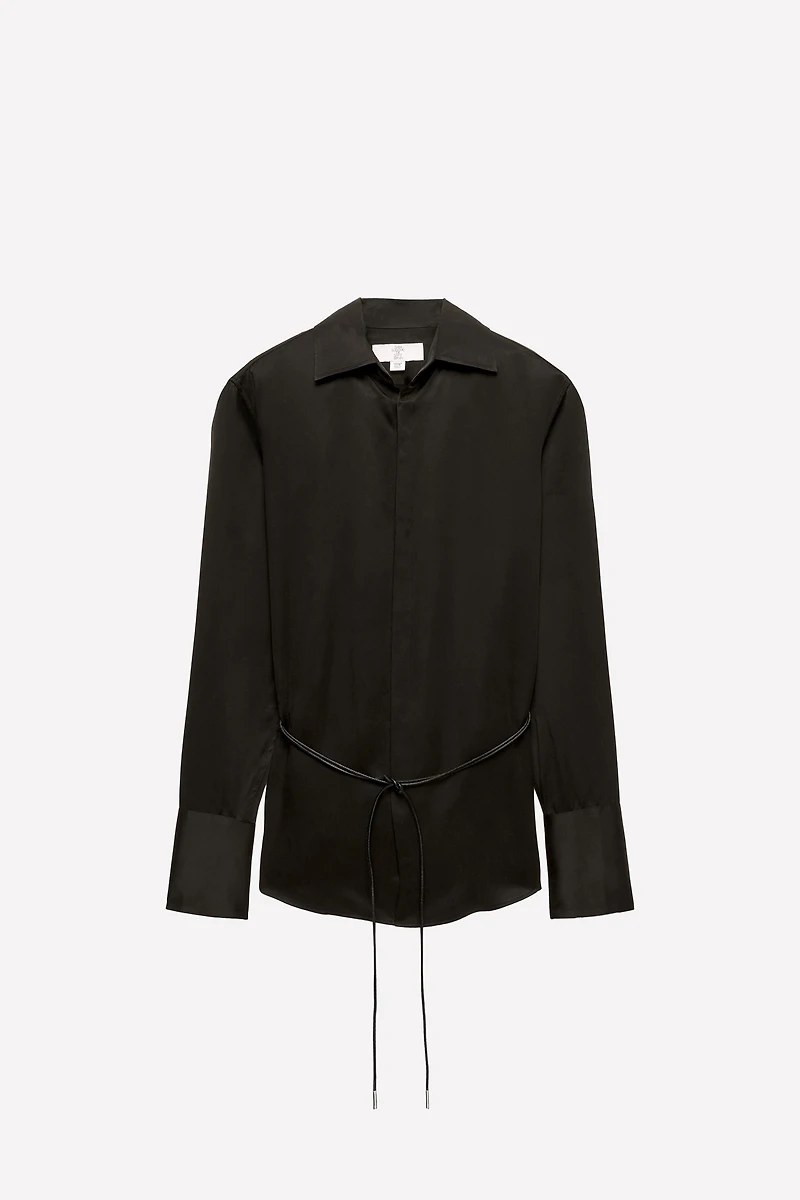 VISCOSE - SILK SHIRT LUDOVIC DE SAINT SERNIN x ZARA