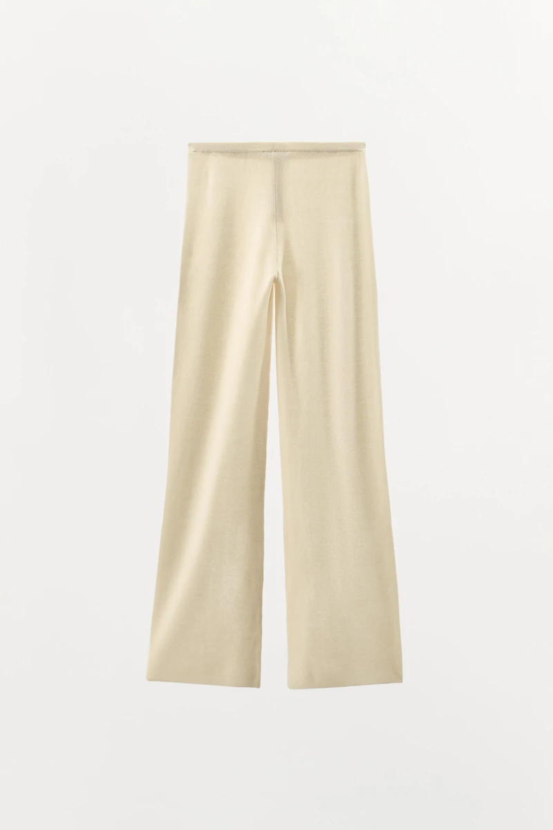 KNIT PANTS WITH BUTTONS