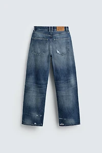 MID-WAIST BAGGY FIT JEANS HARRY LAMBERT FOR ZARA X DISNEY