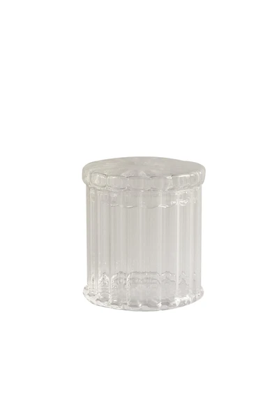 BOROSILICATE BATHROOM ORGANIZER JAR
