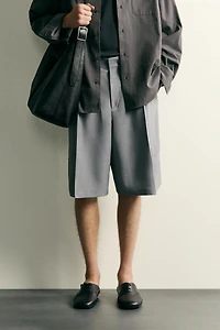 RELAXED FIT CARGO SHORTS