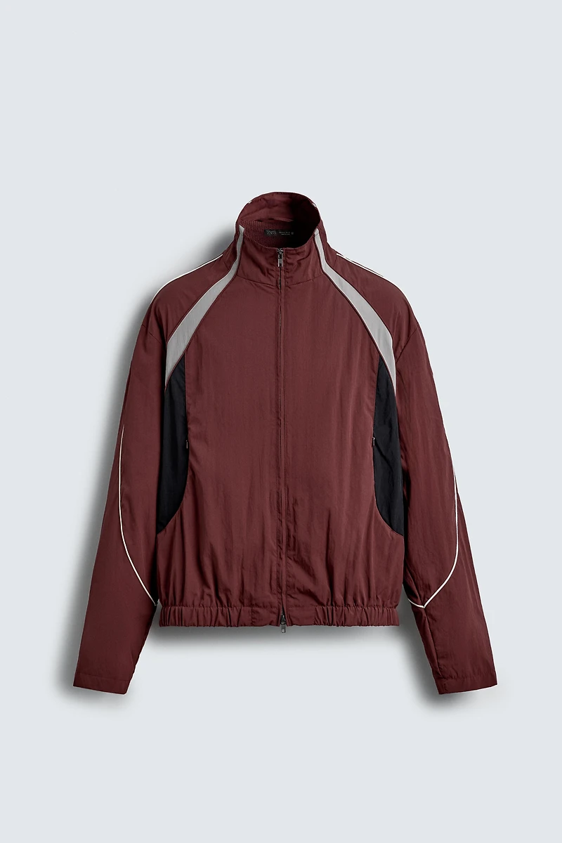 VESTE TECHNIQUE COLOR BLOCK CONTRASTÉE