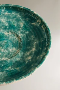 DECORATIVE TERRACOTTA TRAY