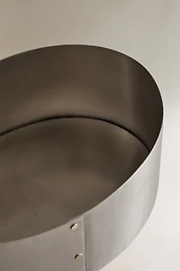 BOÎTE OVALE ACIER INOXYDABLE