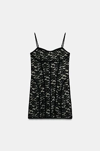 SHORT LACE DRESS