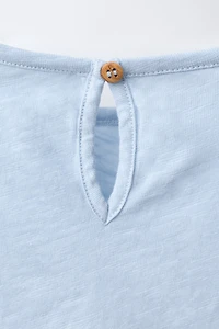 FLORAL EMBROIDERED T-SHIRT