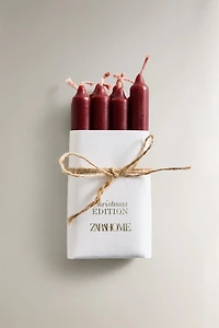 SET OF CHRISTMAS CANDLES (SET OF 8)