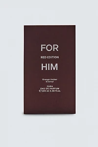 FOR HIM RED EDITION EDP 100 ML (3.4 FL. OZ)