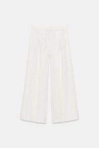 ZW COLLECTION STRIPED WIDE LEG PANTS