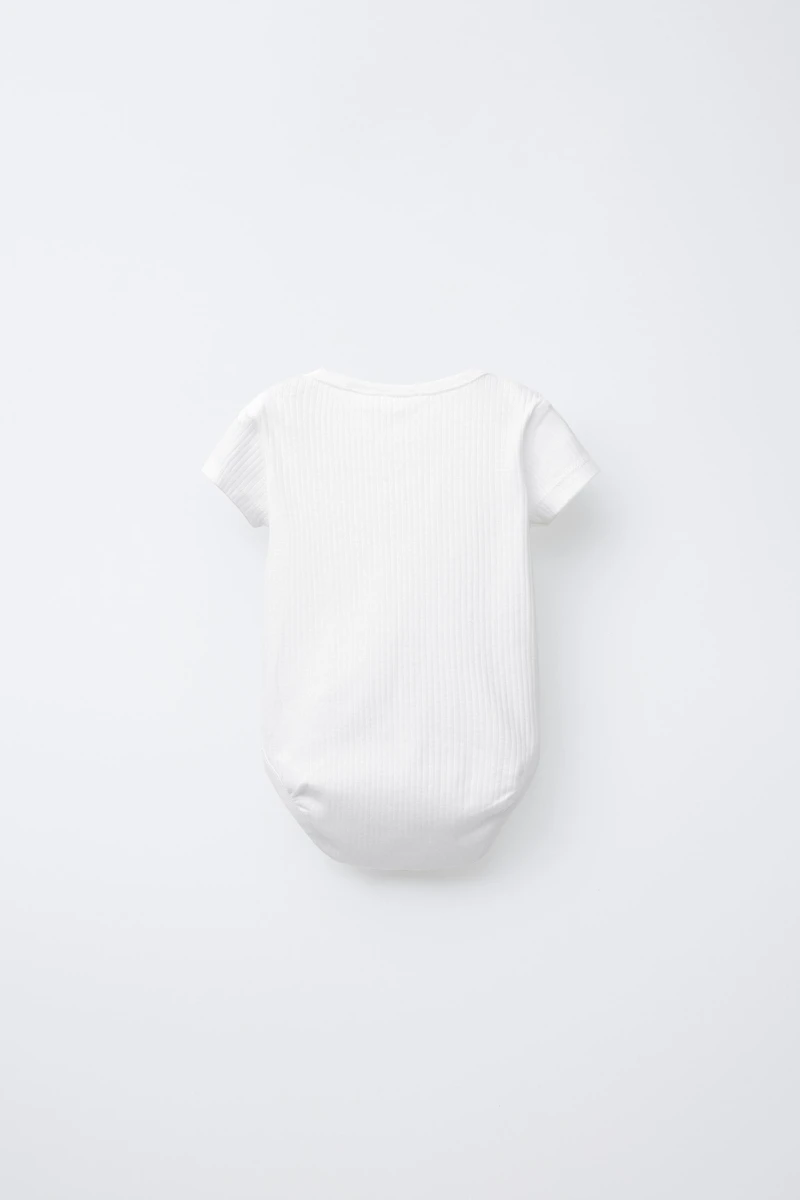 THREE-PACK OF SHORT SLEEVE BODYSUITS