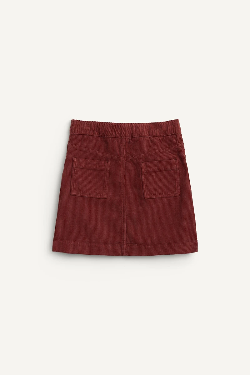 LIMITED EDITION CORDUROY SKIRT