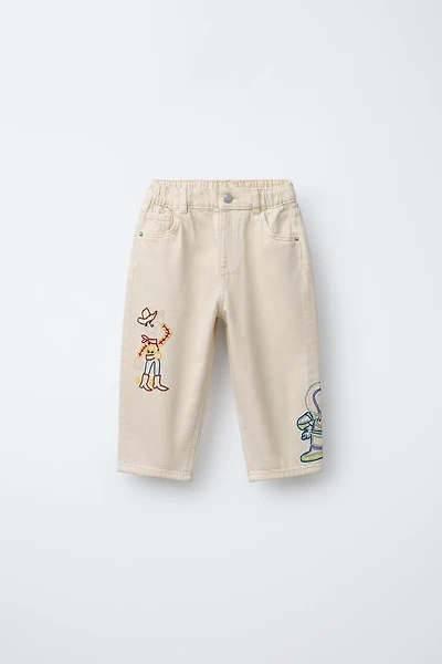 TOY STORY © DISNEY PIXAR EMBROIDERED BAGGY TWILL PANTS