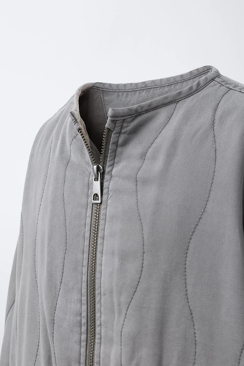 BLOUSON MATELASSÉ FLUIDE