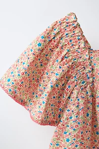 FLORAL PRINT BLOUSE