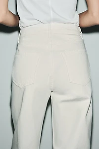 ZW COLLECTION TAPERED MID-RISE JEANS