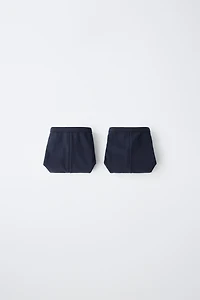 8-14 YEARS / TWO-PACK OF PLAIN UNDERWEAR