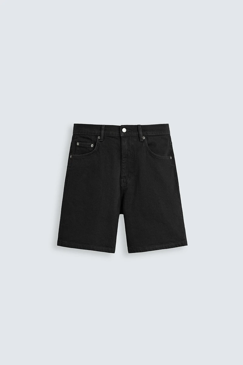 REGULAR FIT DENIM SHORTS
