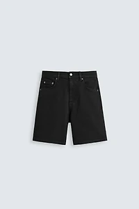 REGULAR FIT DENIM SHORTS