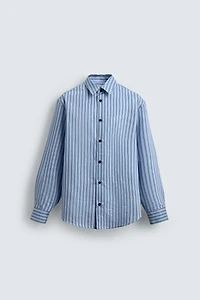 RELAXED FIT STRIPED SHIRT