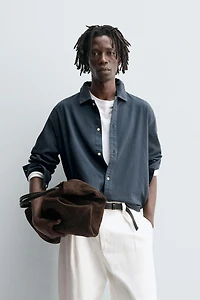CHEMISE EN DENIM COULEUR