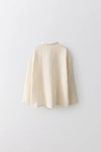 2-5 ANS/ BLOUSE PLIS COTON LIN LIMITED EDITION